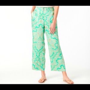 NWT JCrew Ratti pendant paisley crop pant